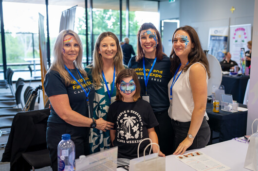 Wellbeing program event, Veterans and Families Expo