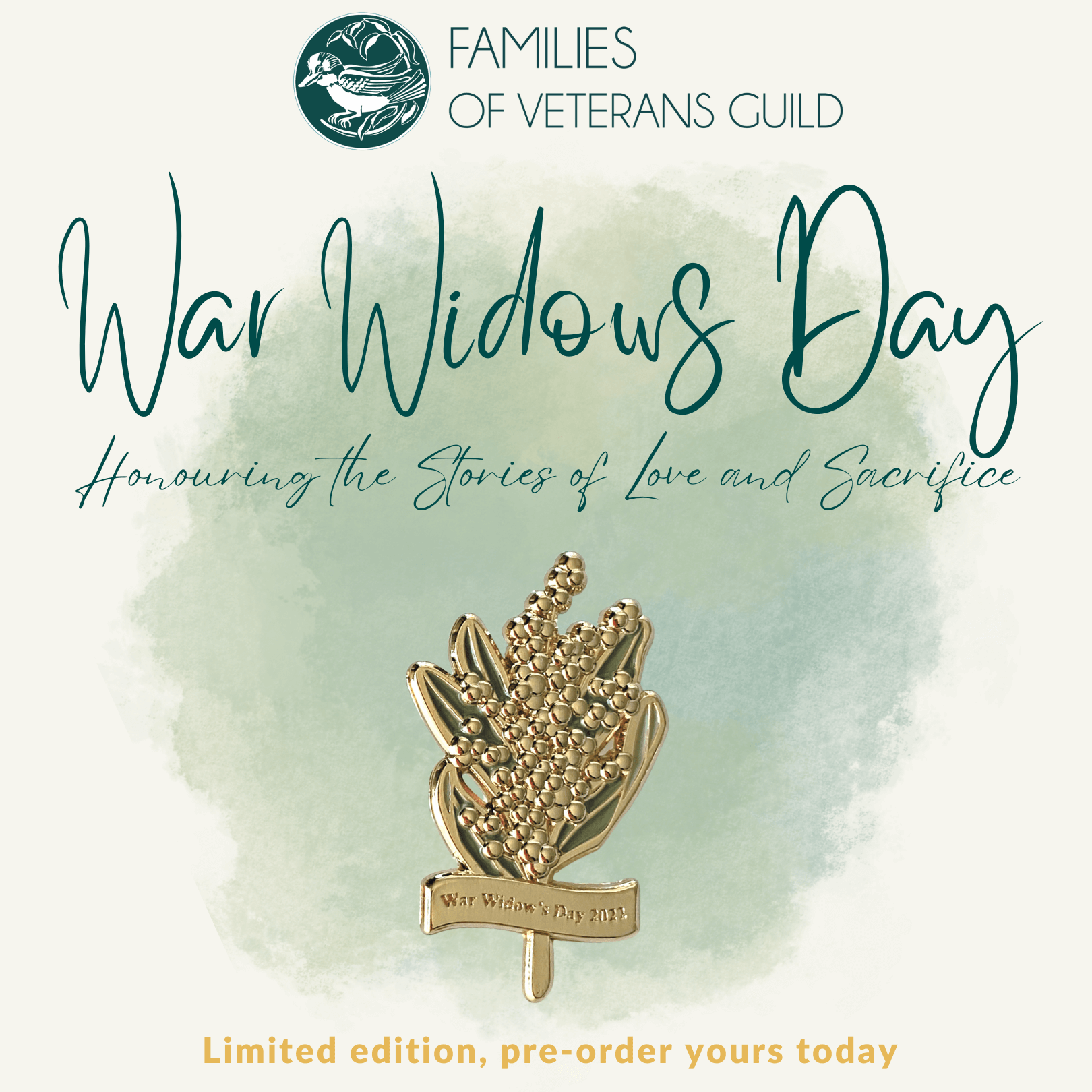 war widows on War Widows Day 19th October, tribute and recognition of war widows