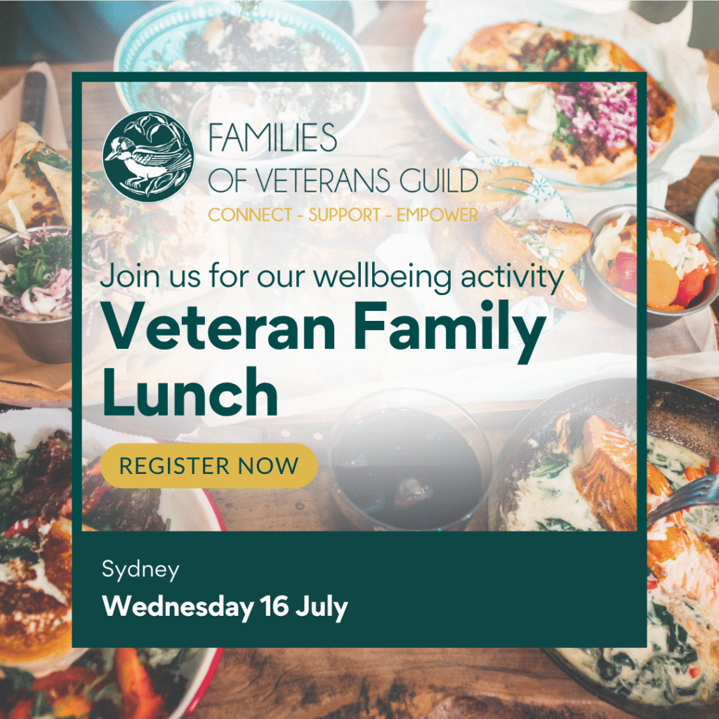 Sydney veteran family lunch