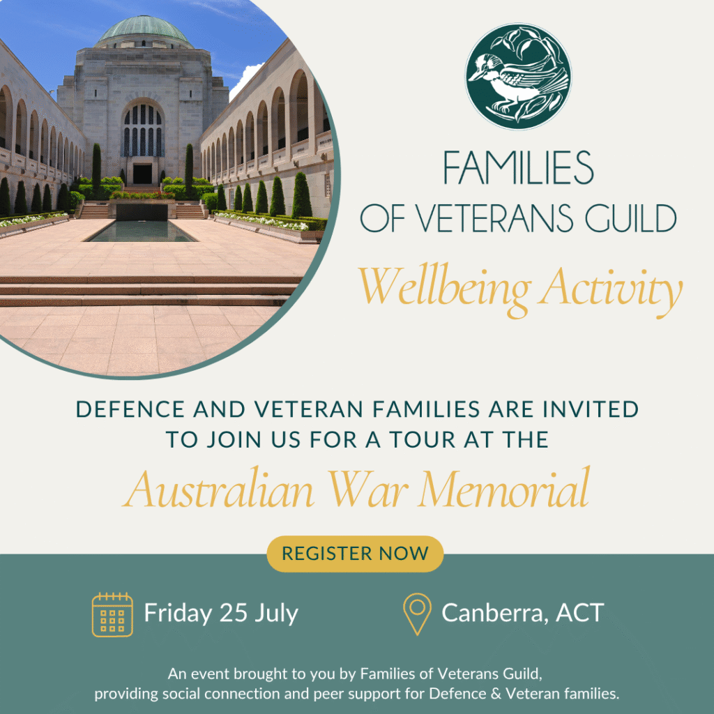 Australian War Memorial tour for Canberra veteran families