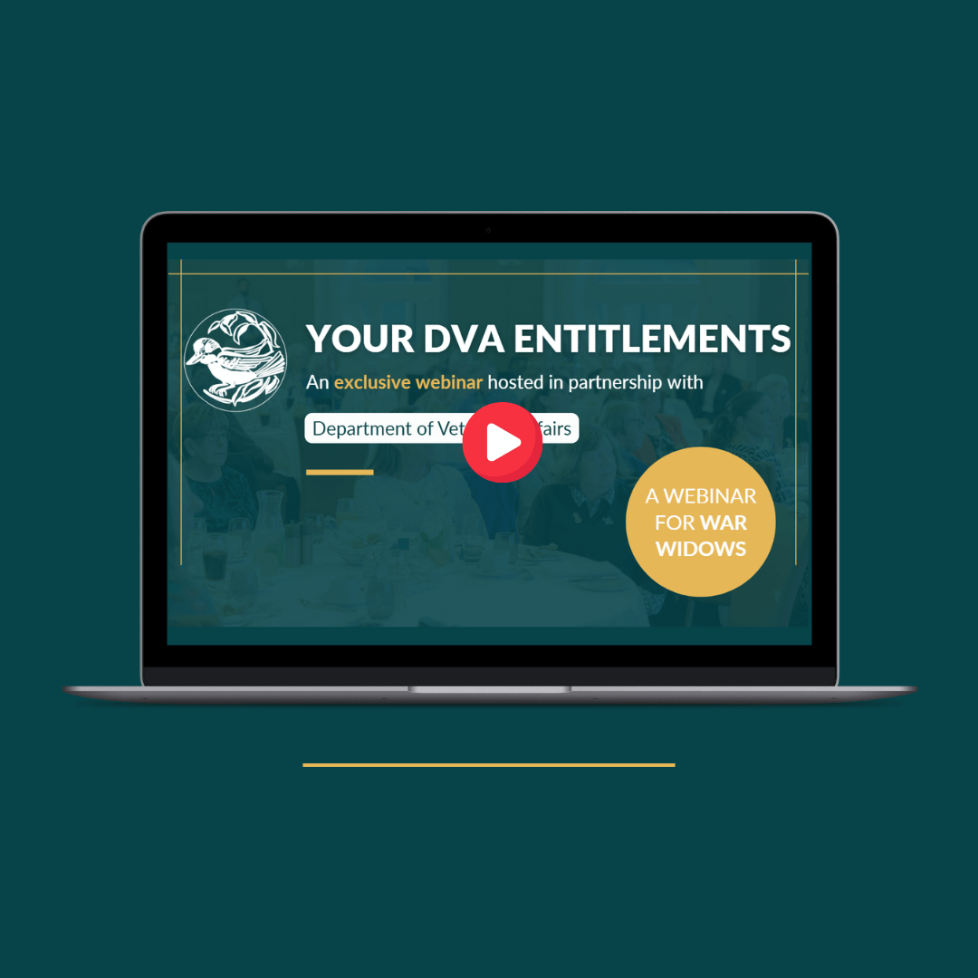 DVA Entitlements webinar for war widows