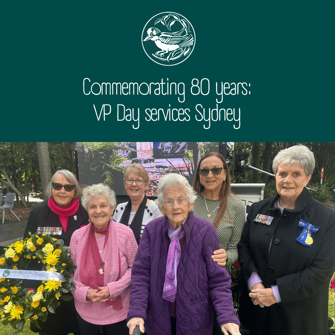 Commemorating 80 years: VP Day services Sydney. VP day.