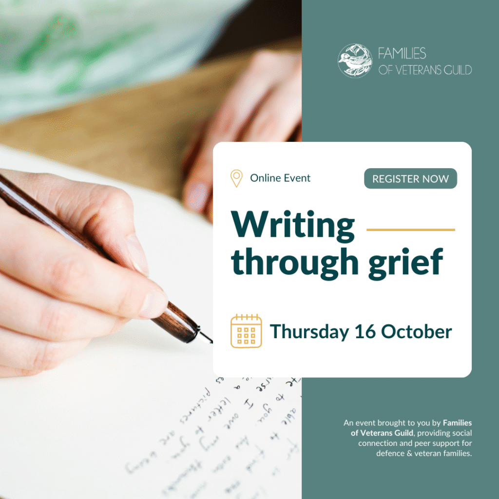 Writing through grief online