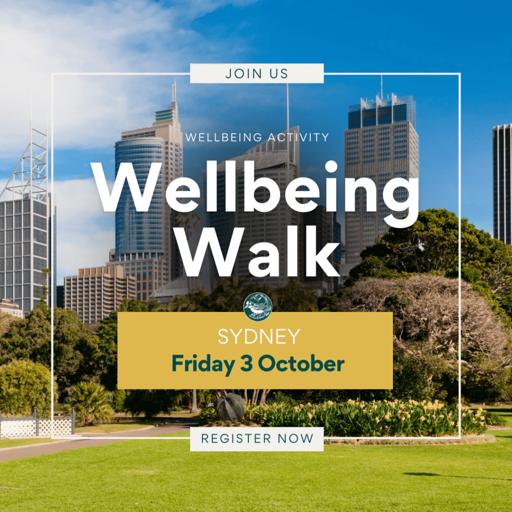 Wellbeing walk for Sydney veteran families