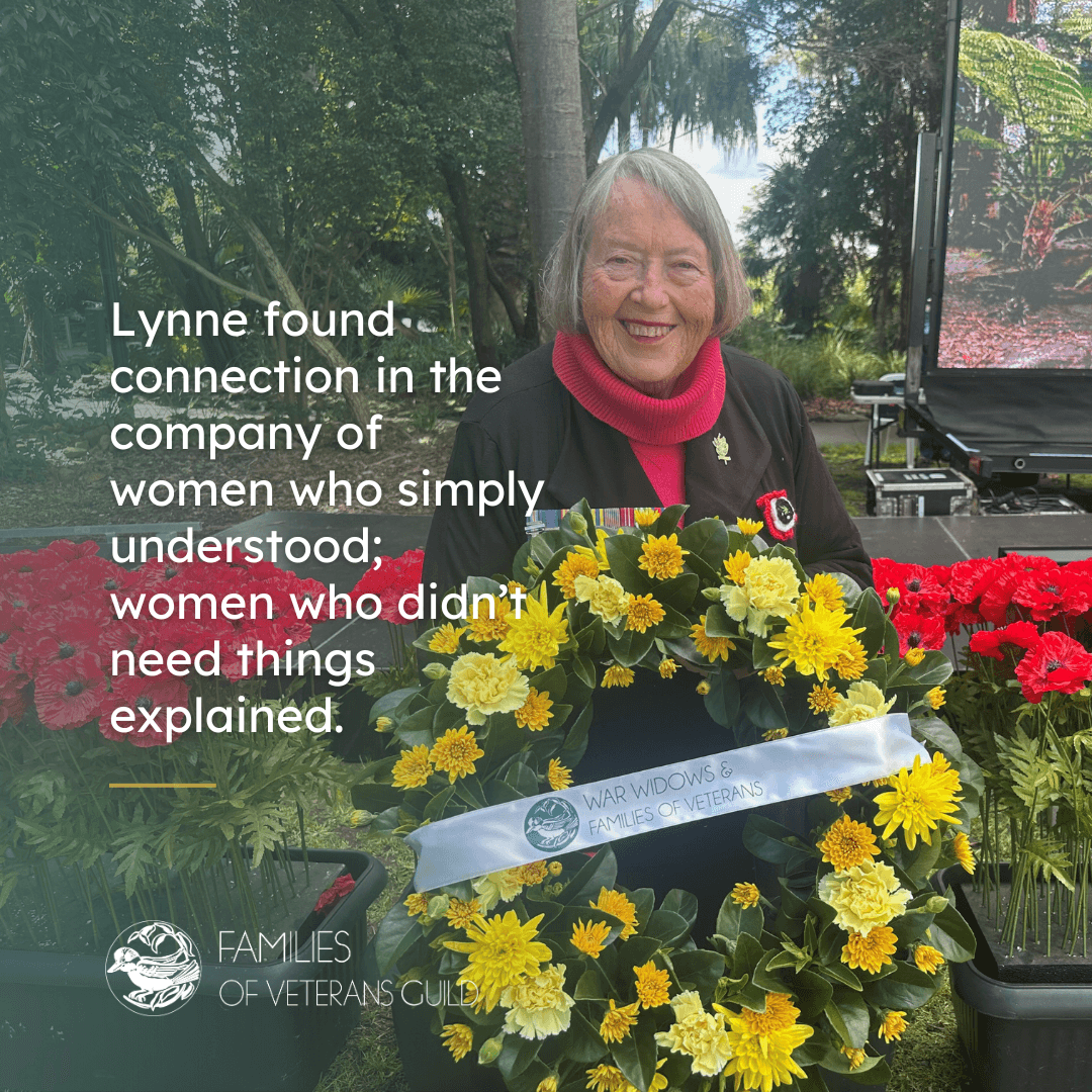 A war widows story. Sharing the stories of war widows - Lynne. A journey with the Guild.