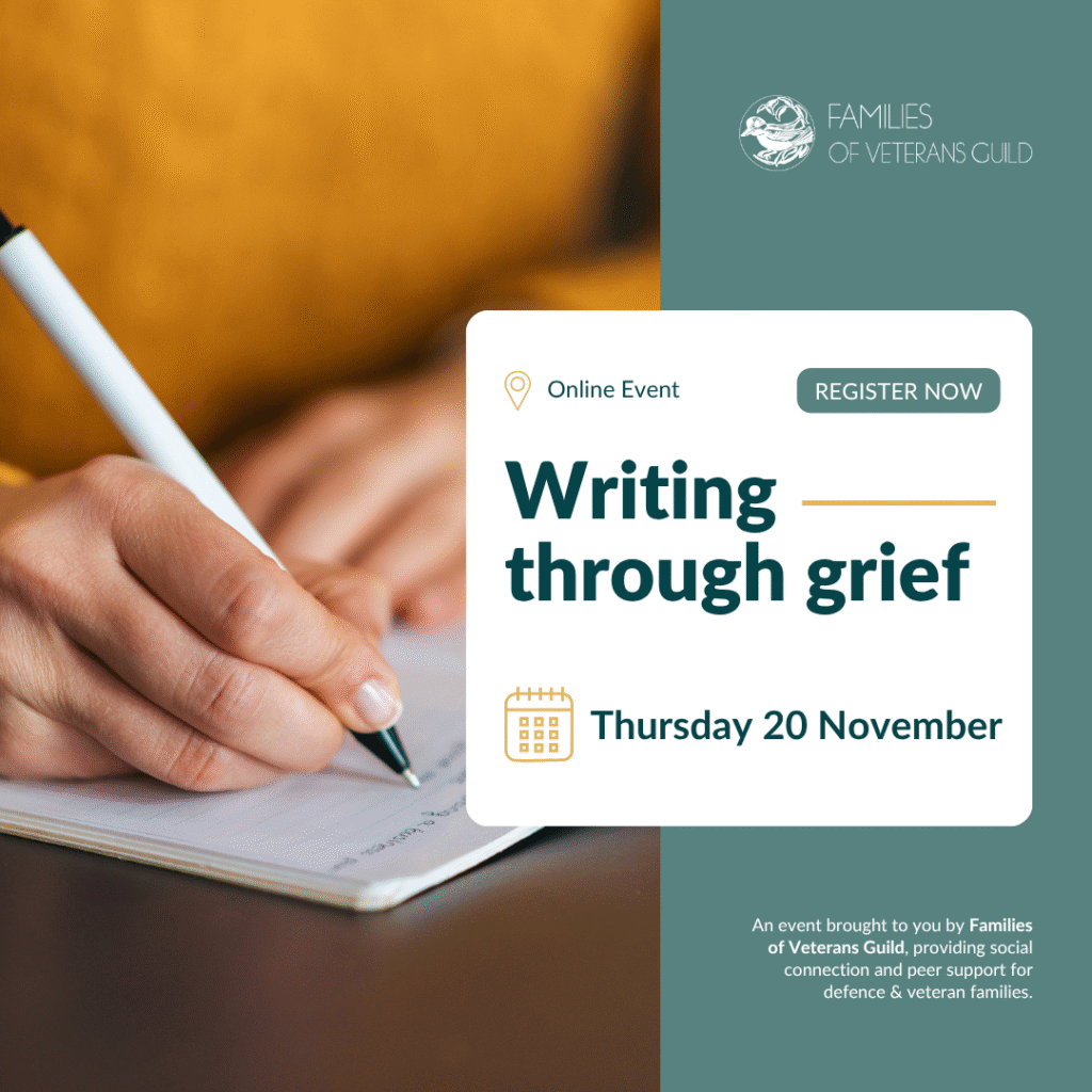 Writing through grief online