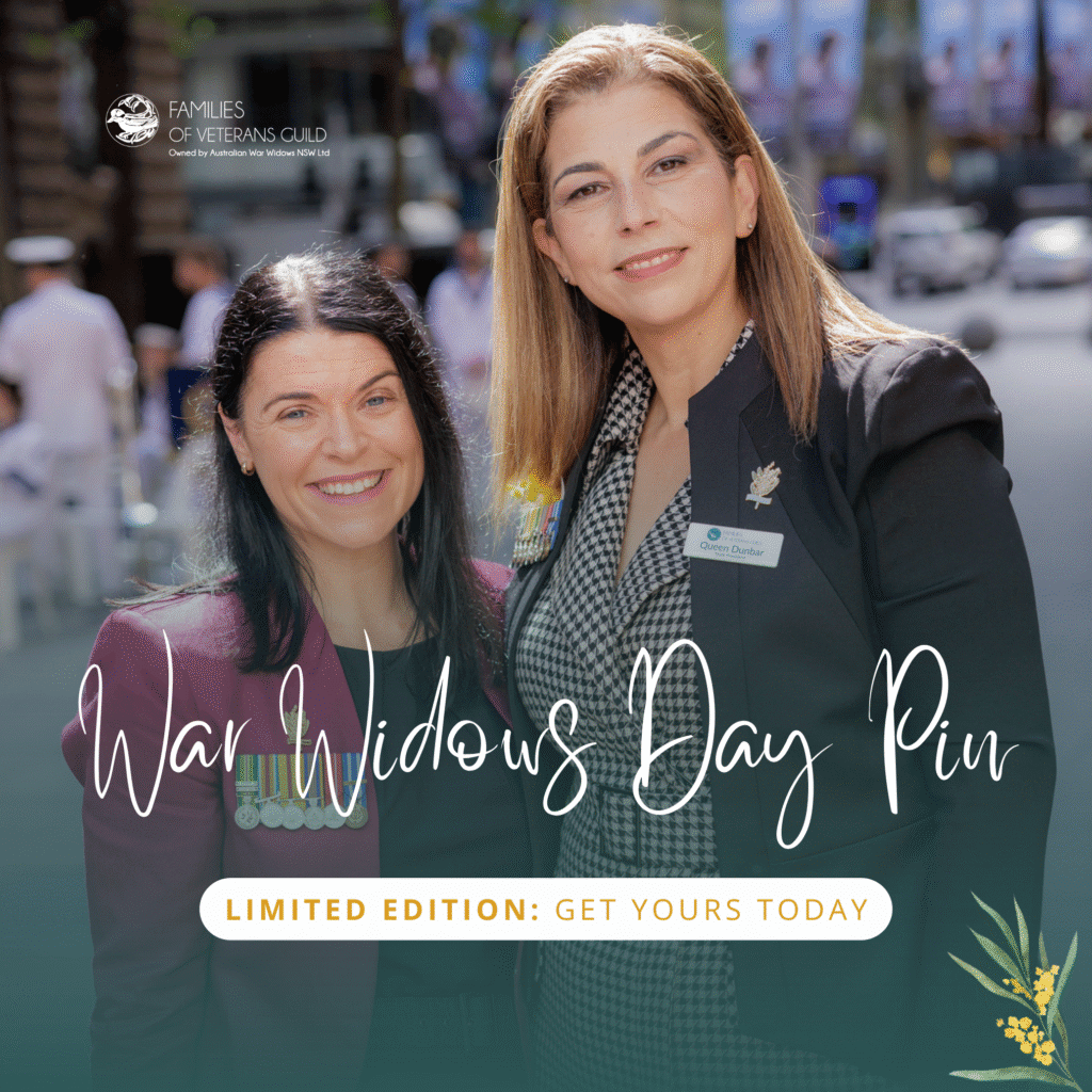 Wear it with pride: the meaning of the War Widows Day Pin
