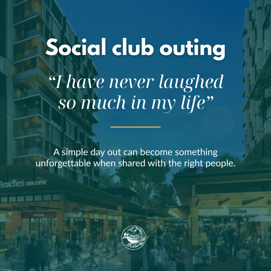 War widows social club outing