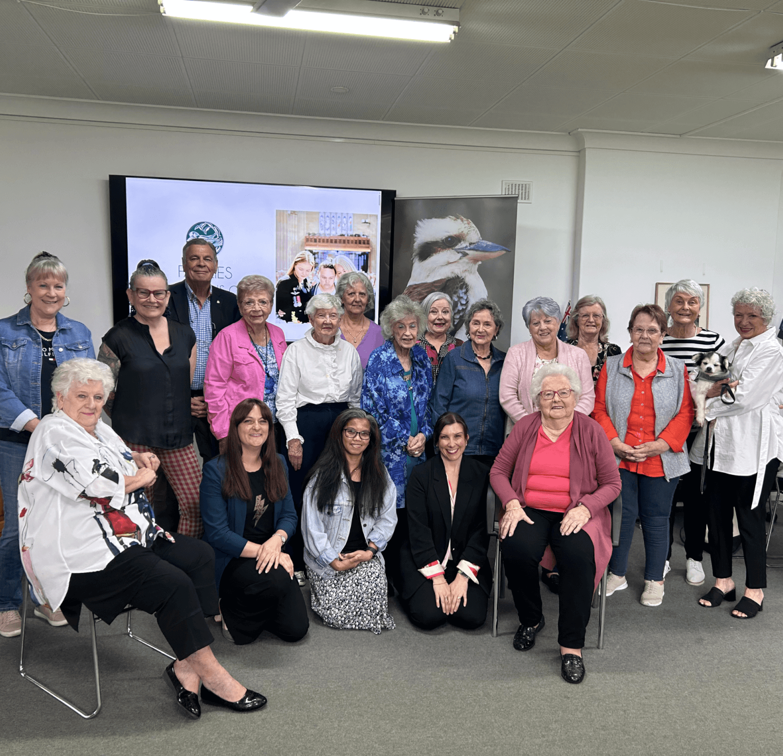 Our first visit to members in South Australia. Members meeting our CEO for the first time.