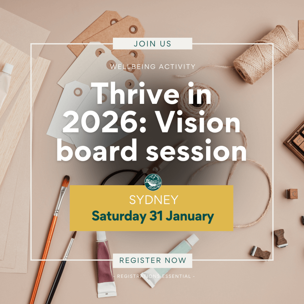 Thrive in 2026: Vision board session for war widows, defence and veteran families. Activities for defence and veteran families.