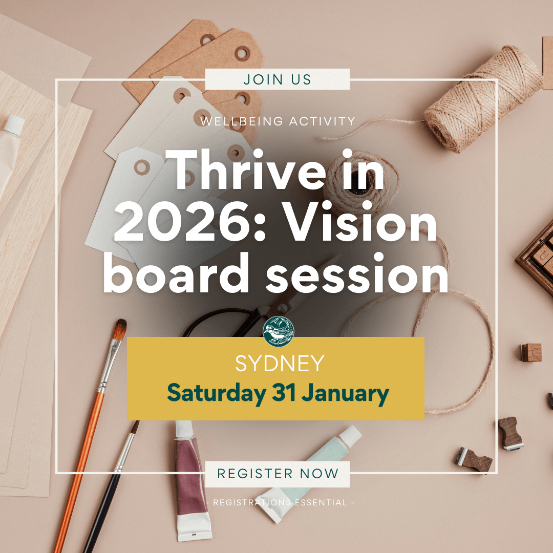 Thrive in 2026: Vision board session for war widows, defence and veteran families. Activities for defence and veteran families.