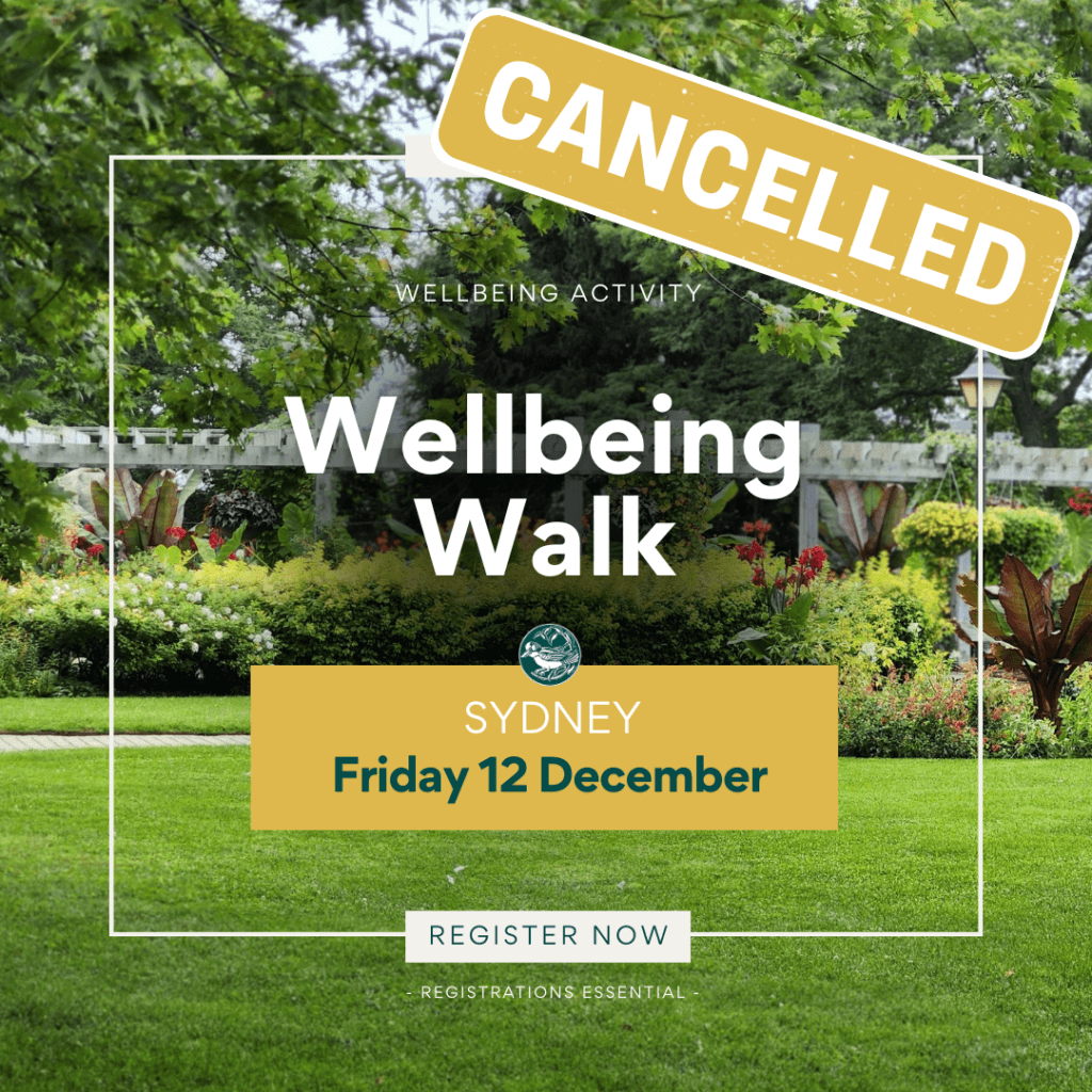 Wellbeing walk for war widows, defence and veteran families. Activities for defence and veteran families.