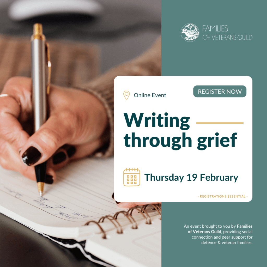 Writing through grief online
