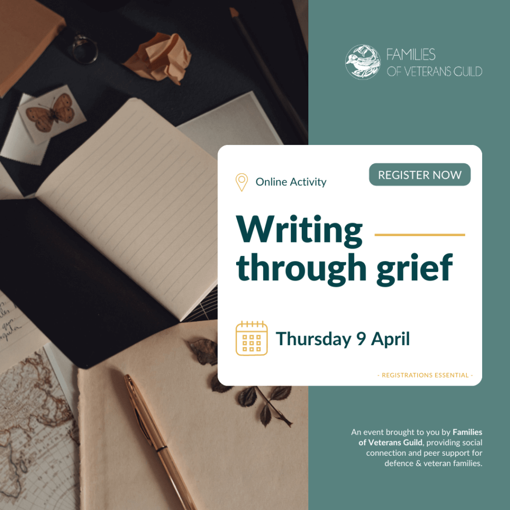 Writing through grief online