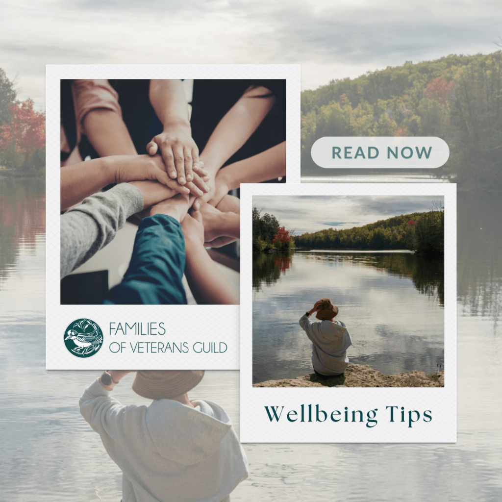 April wellbeing tips for veteran families