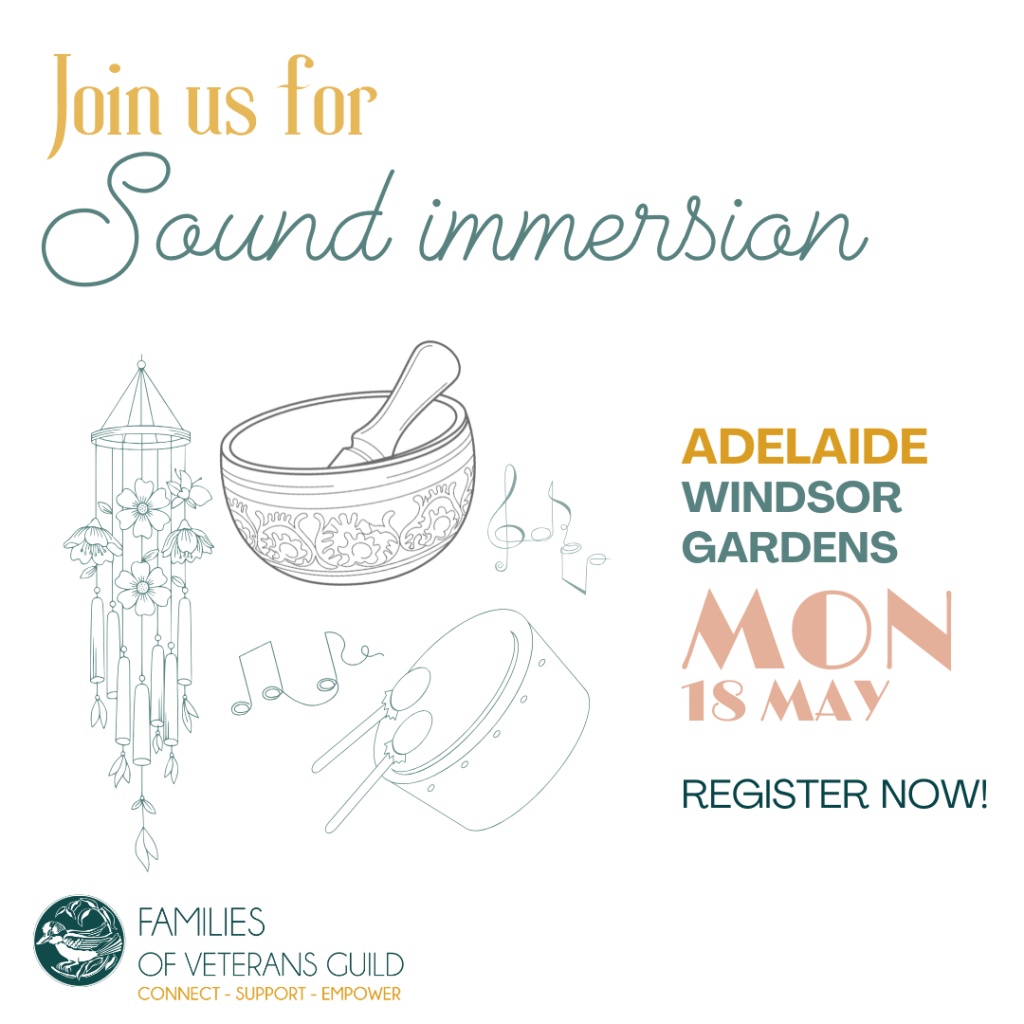 Sound immersion session for Adelaide veteran families