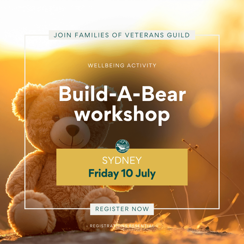 Build-A-Bear workshop for Sydney veteran families