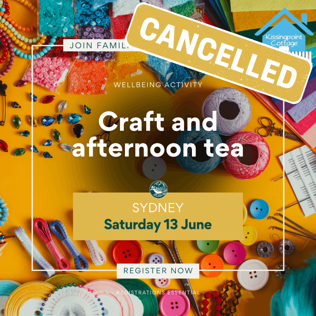 Craft and afternoon tea Sydney. Activities for war widows, defence and veteran families. Chinese Gardens of Friendship.