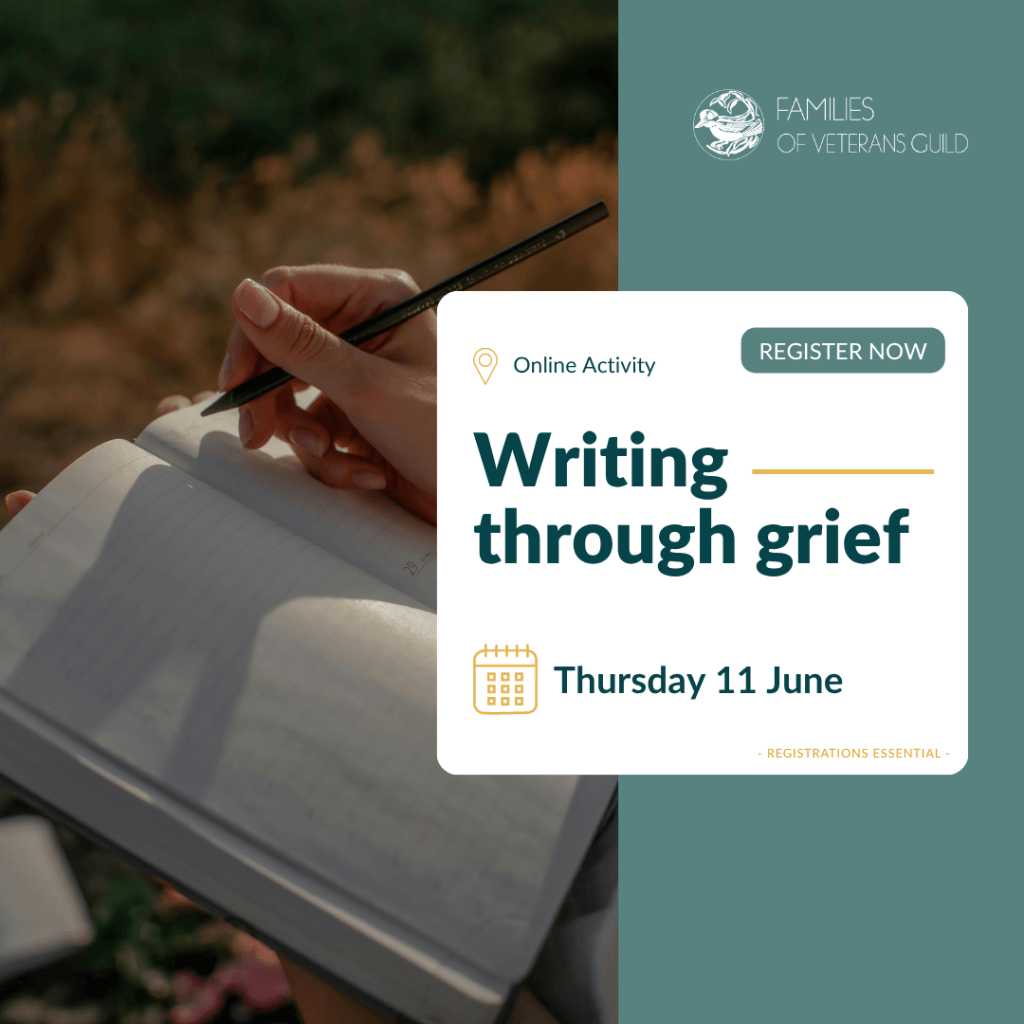 Writing through grief online