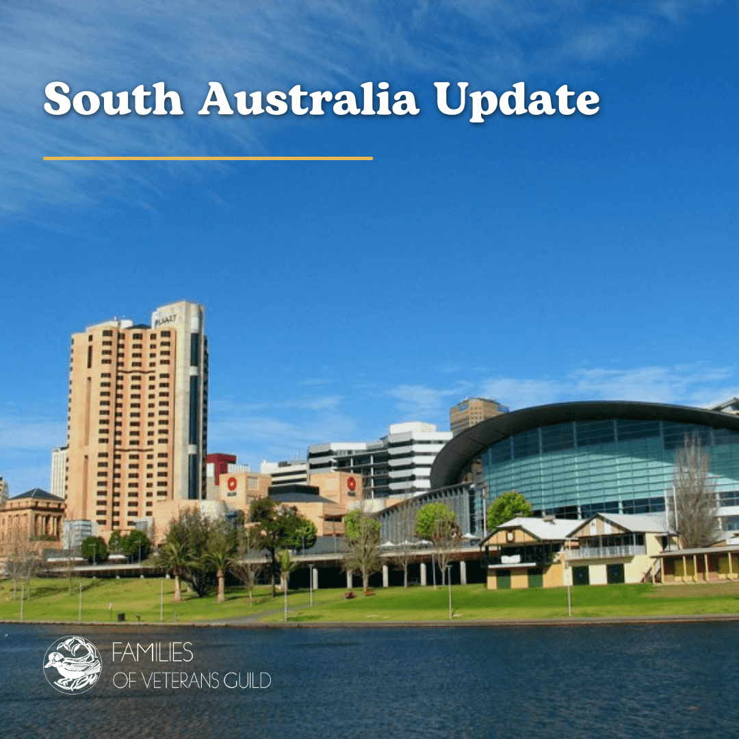 Expanding war widows services into South Australia, supporting wellbeing, connection and accommodation while honouring long‑standing partnerships and legacy.