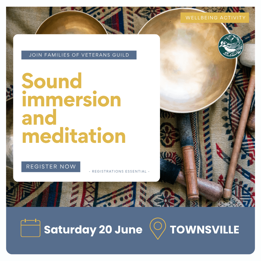 Veterans Immersion Program Sound immersion and meditation for Townsville veteran families ...