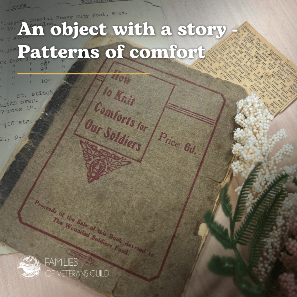 An object with a story – Patterns of comfort 