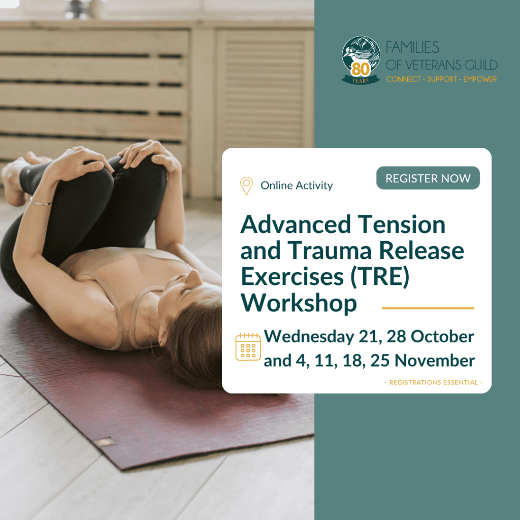 Online Tension and Trauma Release Exercises (TRE) workshop for veteran families