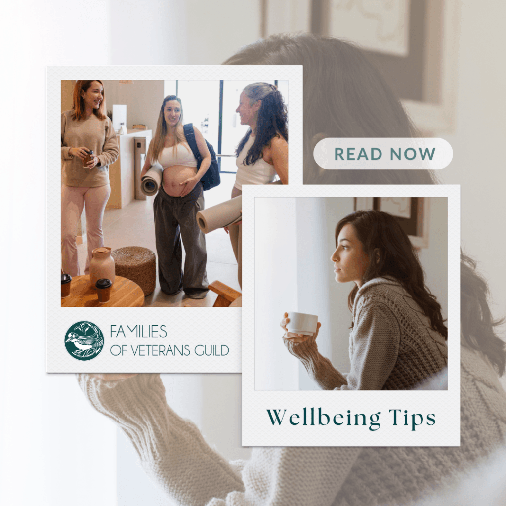 August wellbeing tips for veteran families