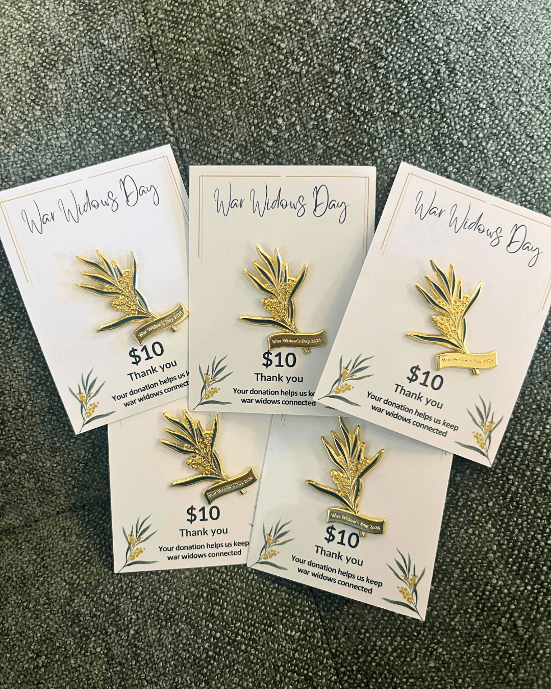 War Widows Day 2026 pin - 80th Anniversary Edition - Image 3