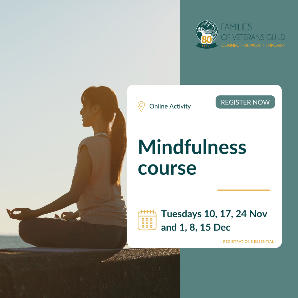Mindfulness course online for veteran families