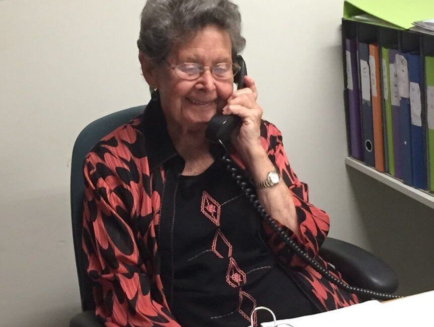 War widows connecting through the War Widows Programs friendship line